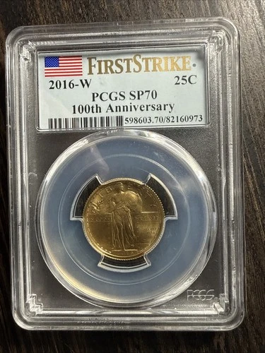 2016-W Standing Liberty Quarter — photo from the most recent tracked eBay sale