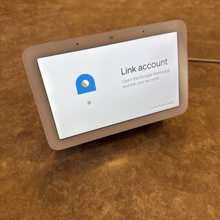 Google Nest Hub 2nd Gen 7 inch Smart Display GA01331 US Chalk White Tested Works
