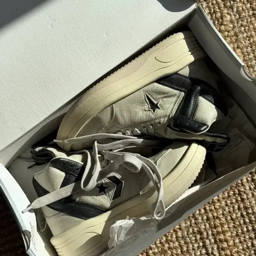 Converse x Rick Owens Dark Shadow Turbo Weapon Peli Sneakers - Size 240 thumbnail 11