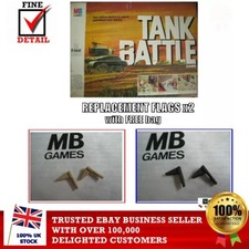 Mb Games Tank Battle Board Game - Spare Flags X2 - Spares Vintage Game Mb Games Tank Battle Board Game - Spare Flags X2 - Spares Vintage Game