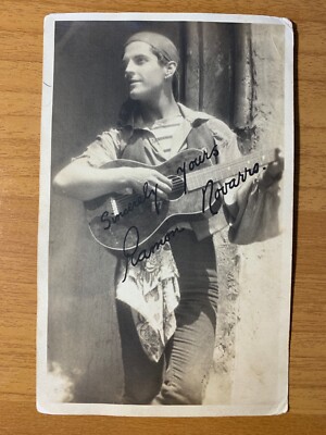 RAMON NOVARRO AUTOGRAPH CINEMA MUSIC THEATER