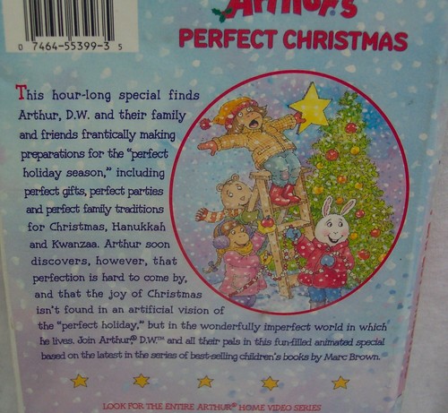 ARTHUR ARTHUR'S PERFECT CHRISTMAS VHS VIDEO 2001 - Picture 2 of 3
