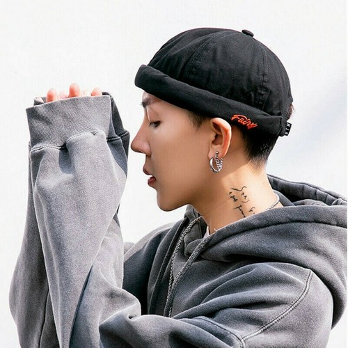 Unisex Men Skullcap Sailor Hat Cap 