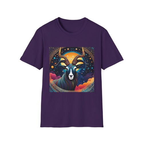 Mystical Goat Unisex T-Shirt, Astrology Shirt, Zodiac Apparel, Unique Gift, - Picture 46 of 53