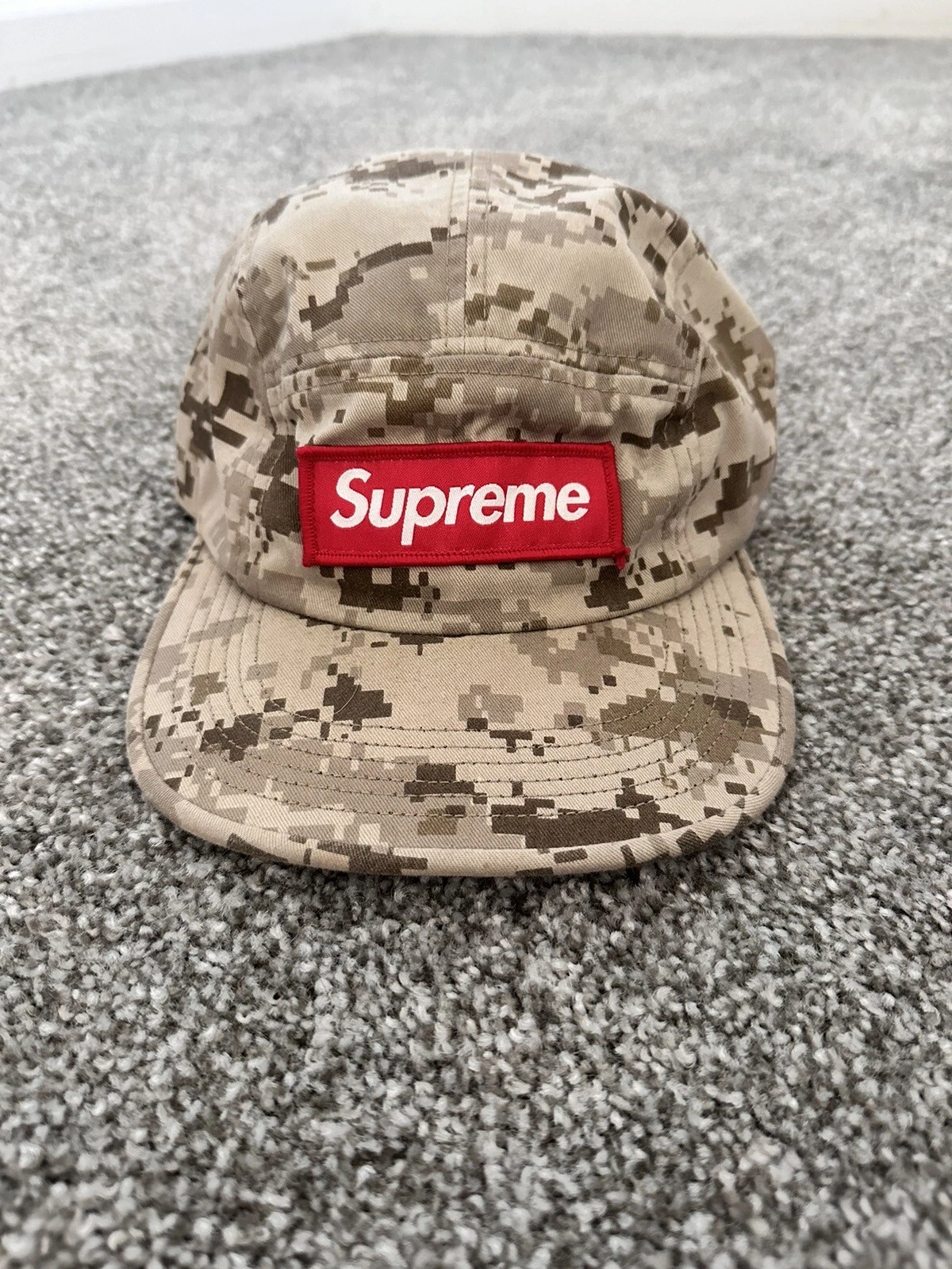 casquette chapeau camouflage 5 panneaux camp suprême