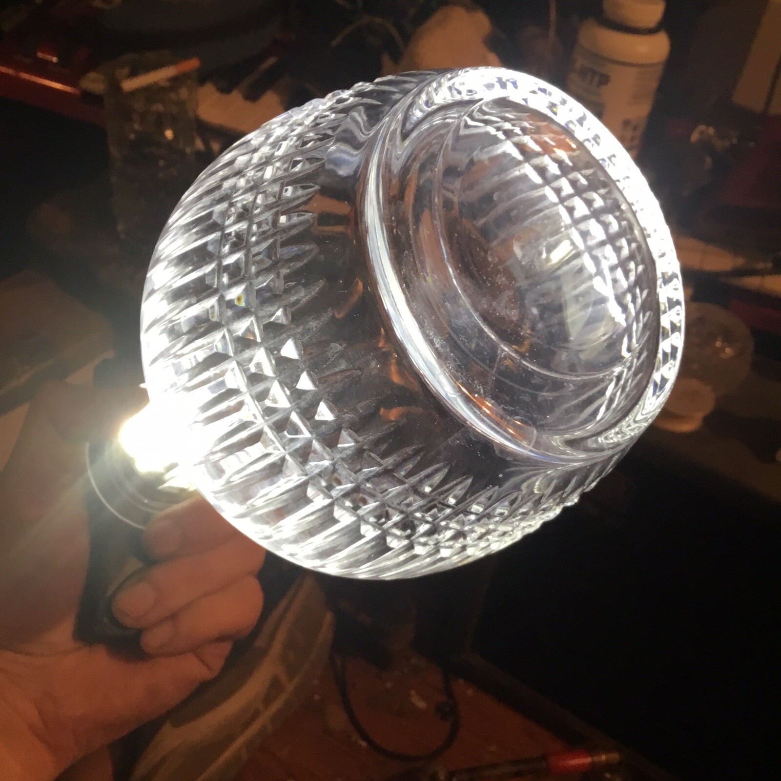 Excuisite Heavy Glass Crystal Decanter eBay