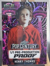 Henry Thomas 2025 Leaf Pop Century SCI FI Elliott E.T.  1/1