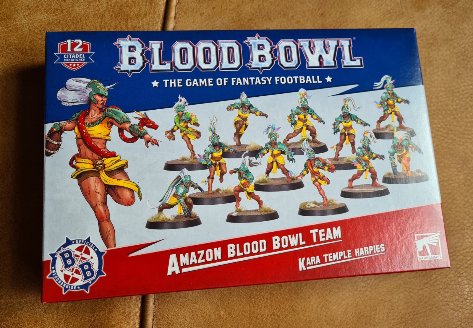 Games Blood Bowl Amazon Team Kara Temple Harpies SINGLE