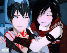 Team RWBY 8x10  Photo Signed Liebrecht Jones JSA Certified Autograph