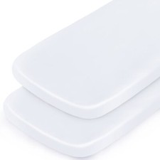 Satin Bedside Sleeper Sheet 2 Pack - Fits Most Bassinet  Crib Mattresses Sat...