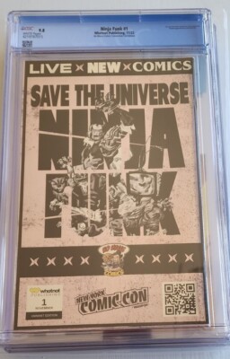 Ninja Funk 1 no mass comics NYCC convention edition rare virgin