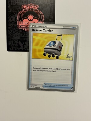 Rescue Carrier 154/203 2022 Pokemon World Championships Evolving Skies Variant F