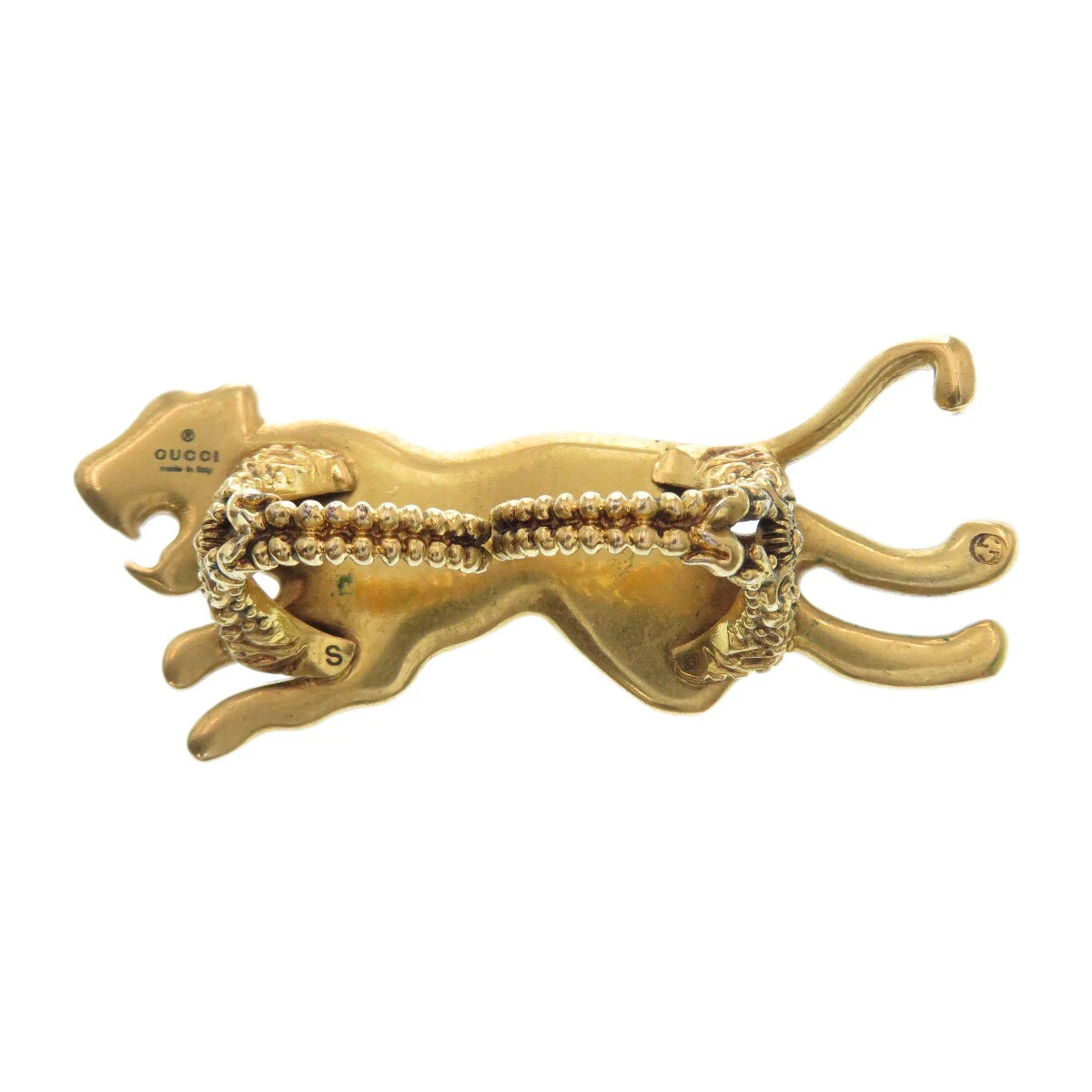 Gucci online leopard ring