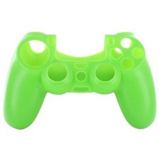 For Playstation 4 PS4 Controller Camo Silicone Rubber Case Gel Cover Grip- GREEN