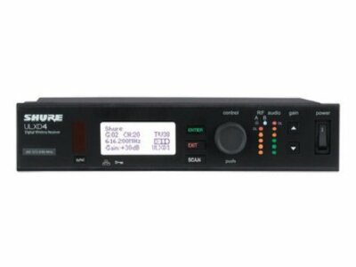 Shure ULXD4 Digital Wireless Microphone Receiver G50 Band NEW