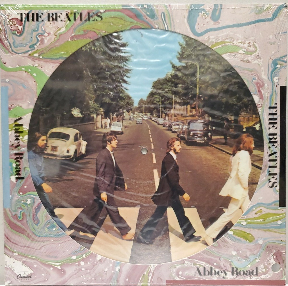 The Beatles Abbey Road/Sgt. Pepper 1978 Picture Discs Lot of
