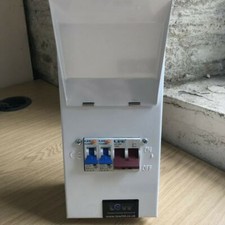 Live Electrical 100A 2 Usable Way Metal Clad Consumer Unit + 2 Type A RCBO's