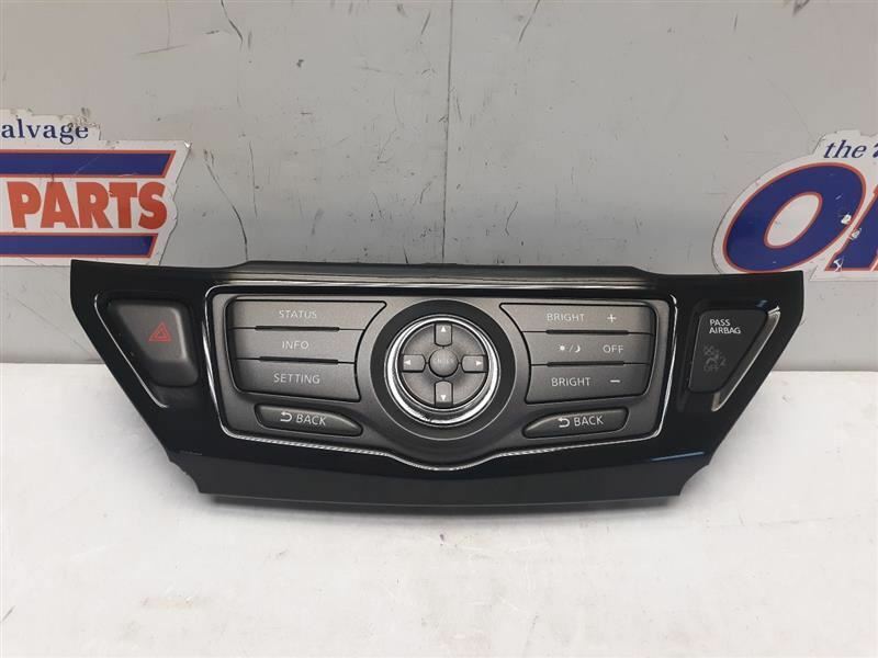 13-16 NISSAN PATHFINDER Factory outlet OEM SCREEN PANEL DISPLAY CONTROL New item