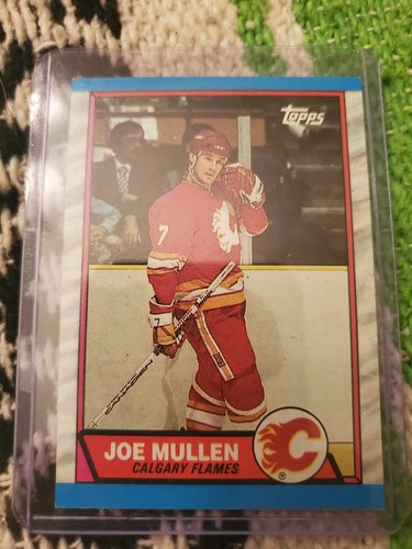1989-90 Topps #196 Joe Mullen Flames