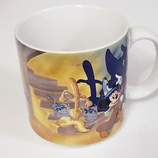 VINTAGE Disney Fantasia Mickey Mouse Sorcerer Broom Mug