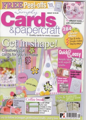 Simply Cards Papercraft Magazine 16 Cardmaking Made Easy Tips And Tricks 9771745122012 Ebay
