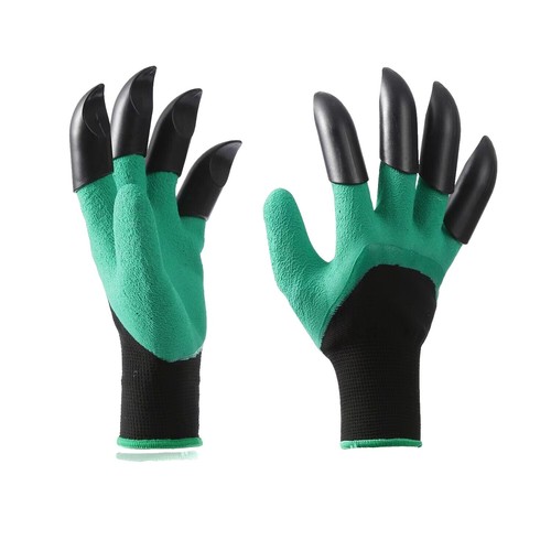 Flexzilla Gartenhandschuhe Mit Crinkle Latex – Größe L, Grau/grün