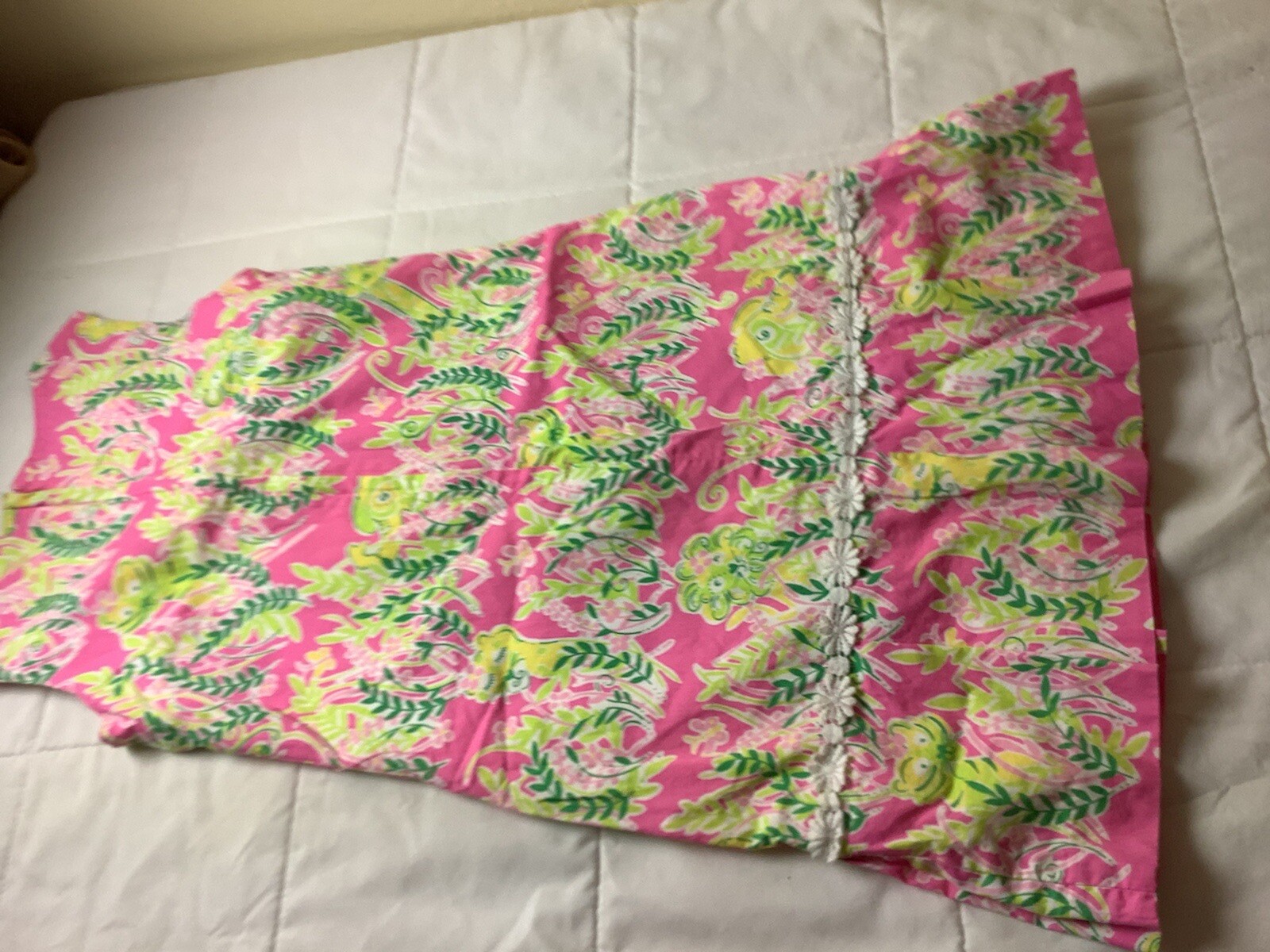 FILA Abito vintage Lilly Pulitzer Millionaires Row per ragazze taglia 10