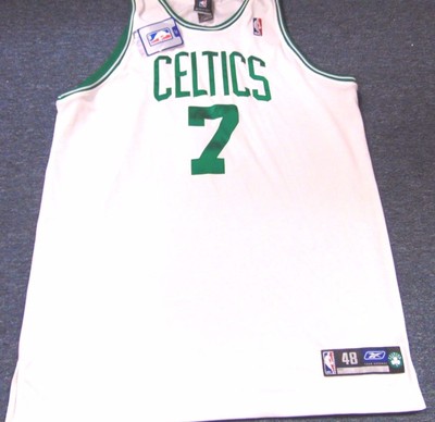 VINTAGE REEBOK NBA BOSTON CELTICS AUTHENTIC AUTO AL JEFFERSON JERSEY SIZE 48