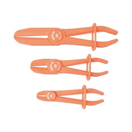 Jeu de pinces durites 3 pièces en nylon pour circuit auto