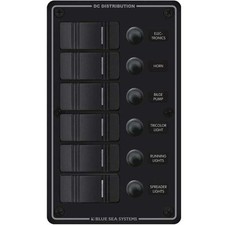 Blue Sea Systems Contura Switch Pnl-6 Vert 8373