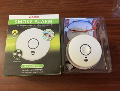 Kidde P4010ACS-W AC Hardwired Smoke Alarm