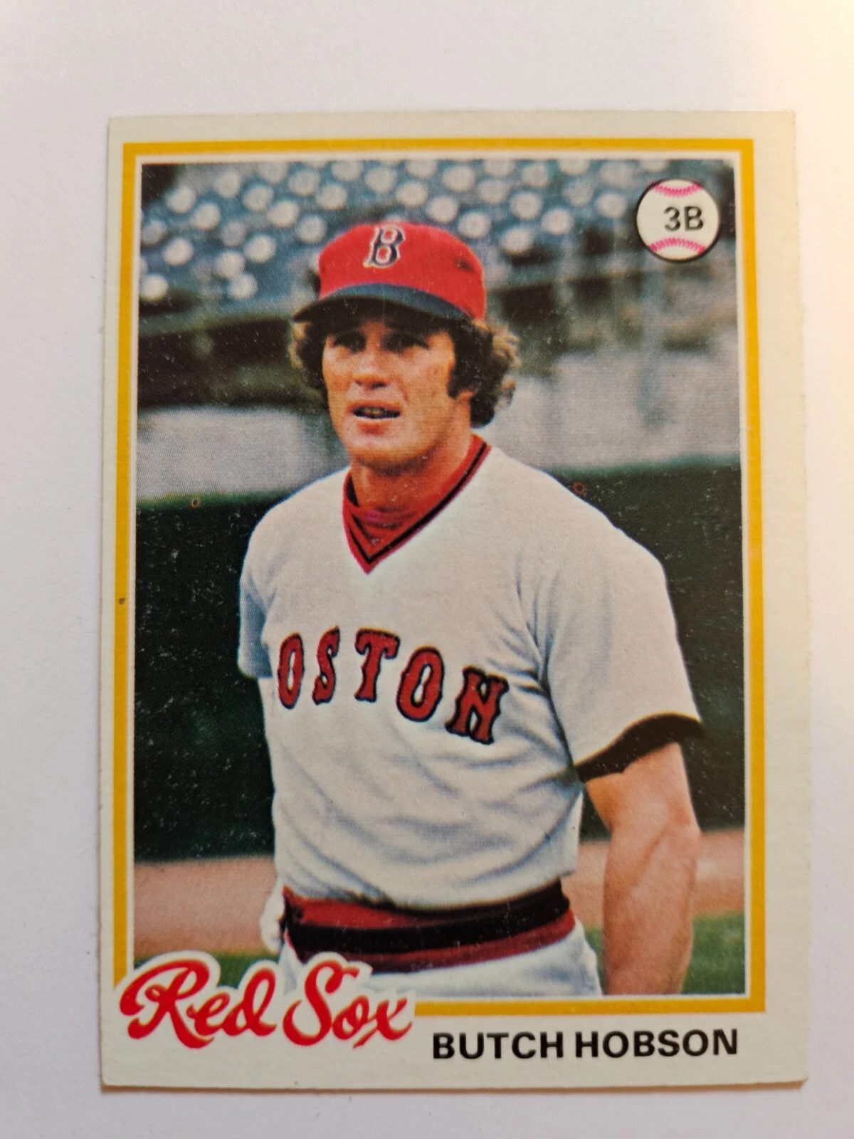 1978 TOPPS BUTCH HOBSON #155 EX/NM