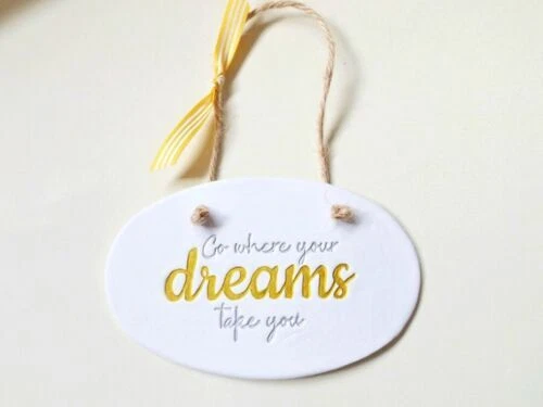 Hanging Hand Painted Decorative Plaques & Signs