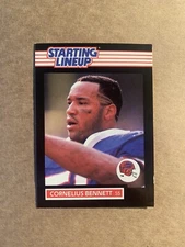 Cornelius Bennett 1989 Kenner Starting Lineup Card - Buffalo Bills