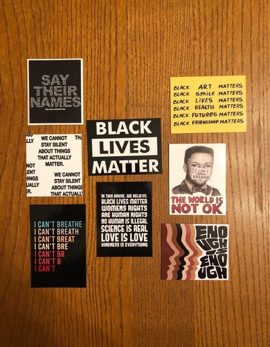 BLM fridge magnets Black lives matter