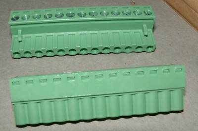 10 x IMO steckbare 13-fach Reihenklemme 5,08mm Raster 21,950M/13 
