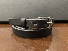 Yoder Leather Leather Belt, Brown, .5" Wide, 36" Waist, 3/16" Thick Y BE 