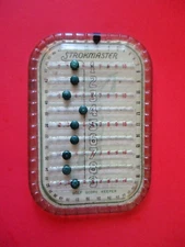 vtg - STROKEMASTER - Golf Score Keeper - Hand Held - 18 Hole Scorecard