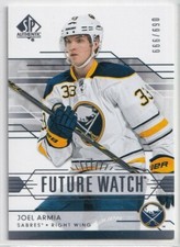  2014-15 SP Authentic FUTURE WATCH #213 Joel Armia RC /999 - Montreal Canadiens