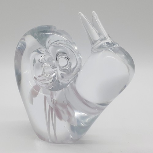 Hand Blown Art Glass Snail Paperweight Figurine - Picture 3 of 12