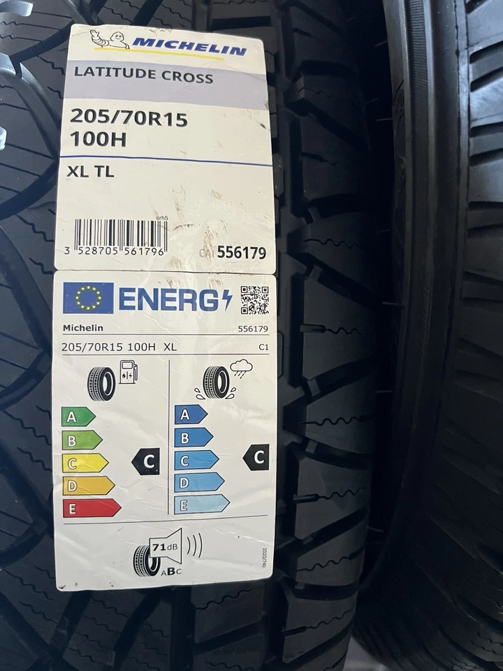 2x MICHELIN Latitude Cross 205/70R15 100H XL TL Reifen 205/70 R15 Sommerreifen - Bild 4 von 4