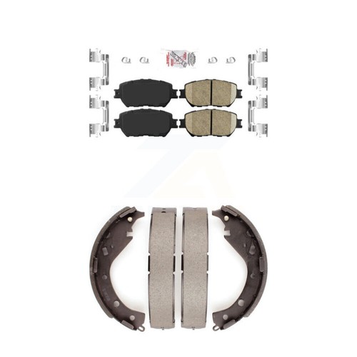Transit Auto KNN-100095 Brake Pad Sets 2-Wheel Set Front for Toyota Camry 04-06 - Picture 1 of 8