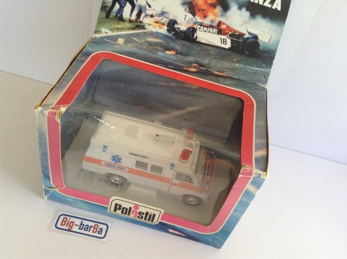 🔥Lot vintage🚗 POLISTIL DODGE VAN AMBULANZA 1:25 🏖️👏 STREPITOSA🏅🏖️ - Imagen 7 de 21