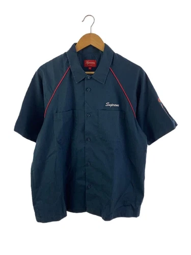 Chemises manches courtes Supreme bleu marine M occasion