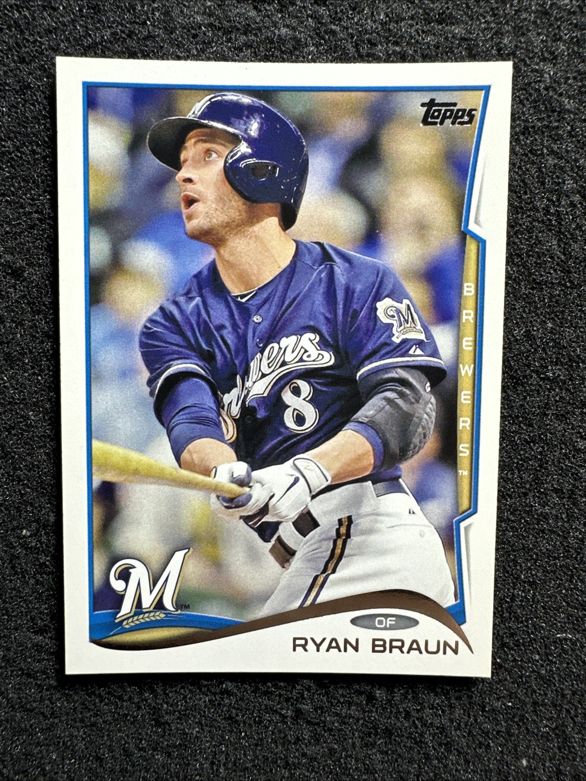 RYAN BRAUN #435 2014 Topps Milwaukee Brewers (Buy 10 get 10 Free)