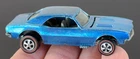 Vintage Hot Wheels Redline 1968 LIGHT Blue Custom Camaro US - KILLER! NO RESERVE