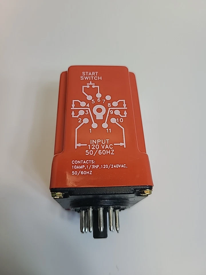 Ametek NCC A1M-0999M-461 120 V AC 10 A .05 sec - 999 min Solid State Timer Relay - Image 4 of 4