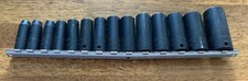 Snap-on 38 Flank Drive Deep Metric 6pt 8-24mm Impact 14pc Socket Set Simfm24 Snap-on 38 Flank Drive Deep Metric 6pt 8-24mm Impact 14pc Socket Set Simfm24