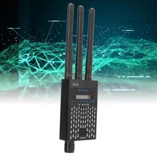 RF Detector Bug WiFi Camera Finder Listening Device GPS Wireless Scanner