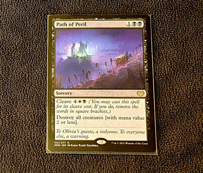 Magic The Gathering Path Of Peril 124/277 Rare Non-Foil 